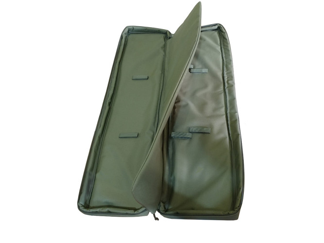 Кейс VEKTOR А-12з для оружия тактический с лямками и разделителем 120х30x6 Зелёный