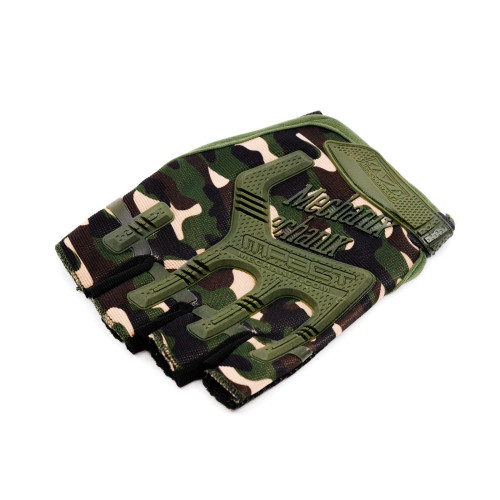 Перчатки тактические Outdoor Gloves Adventure укороченные прорезиненные Мультикам