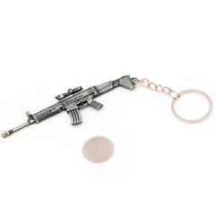 Брелок Microgun S Винтовка FN SCAR Серебряный