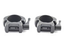 Кольца Nikko Stirling Diamond QR, быстросъемные на Weaver, 25.4мм, низкие, 2 винта, сталь