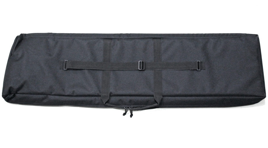 Кейс VEKTOR А-12ч для оружия тактический с лямками и разделителем 120х30x6 Чёрный