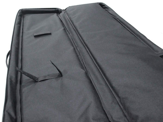 Кейс VEKTOR А-12ч для оружия тактический с лямками и разделителем 120х30x6 Чёрный