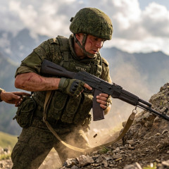 Перчатки тактические Стикхант Major Half укороченные прорезиненные Хаки