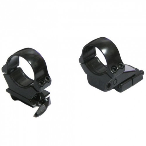 Кольца для прицела EAW Apel (504-00047) быстросъемные D=25.4 мм H=19 мм V=26 мм на CZ 550 | Средний