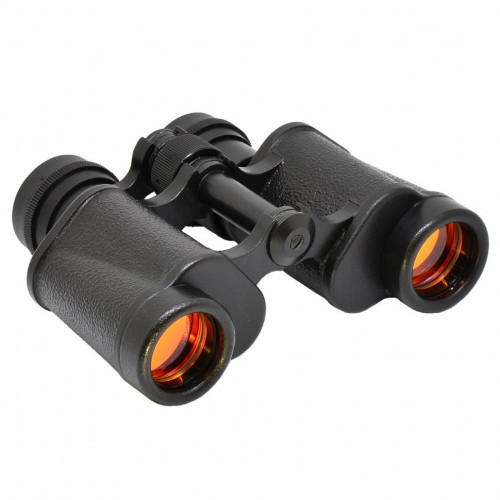 Бинокль КОМЗ БПЦс 8х30 Porro | BaK-4 / Рубин с дальномерной сеткой Чёрный