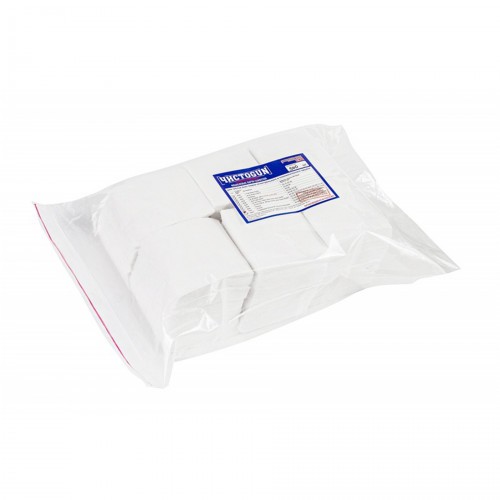 Патч-салфетка фланелевый для чистки оружия ЧИСТОGUN 75x75-500 | Кал. 12-16 | 75х75 мм Белый 500 шт