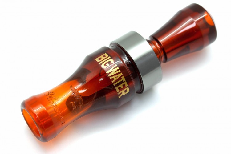 Манок духовой на утку крякву Buck Gardner Big Water Single Reed Extra Long BWP-BRB Бордо