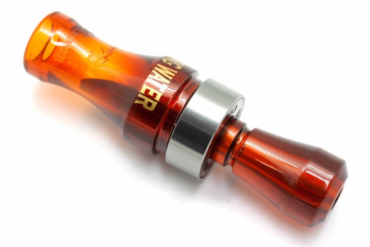 Манок духовой на утку крякву Buck Gardner Big Water Single Reed Extra Long BWP-BRB Бордо