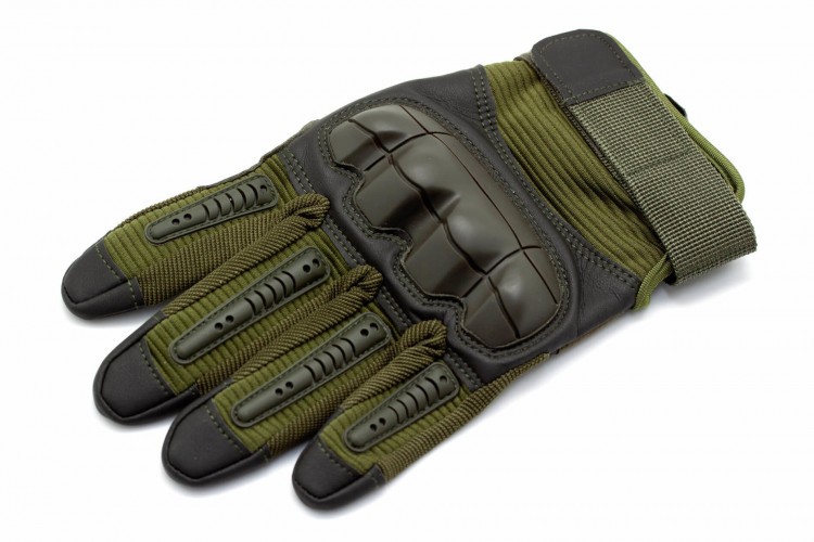 Перчатки тактические Стикхант Marine полноразмерные I-Touch Хаки