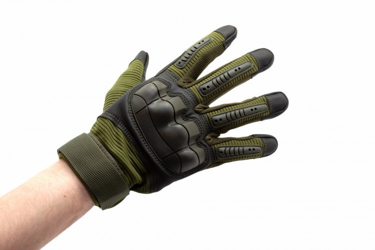 Перчатки тактические Стикхант Marine полноразмерные I-Touch Хаки