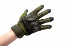 Перчатки тактические Стикхант Marine полноразмерные I-Touch Хаки