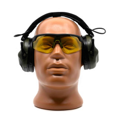 Наушники активные стрелковые Earmor ME4-GN-NOGEL 22-82 ДБ Хаки