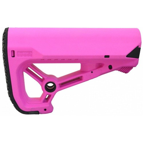 Приклад телескопический Fab Defense GL-CORE S Розовый