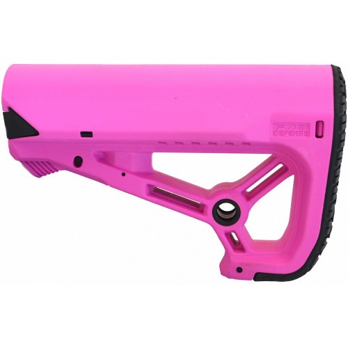 Приклад телескопический Fab Defense GL-CORE S Розовый