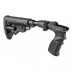 Приклад телескопический Fab Defense M4-SVD SB для СВД / Тигр с амортизатором Чёрный
