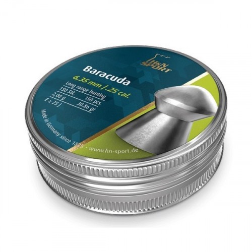 Пульки для пневматики HN Baracuda Конусообразные 6.35 мм 2.0 г (150 шт)