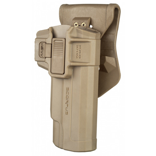 Кобура поворотная с кнопкой Fab Defense MX 1911SR SC-1911SRT для Colt 1911 Койот