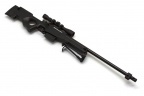 Модель сувенирная в виде оружия Microgun LAWP Снайперская винтовка Черная