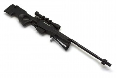 Модель сувенирная в виде оружия Microgun LAWP Снайперская винтовка Черная