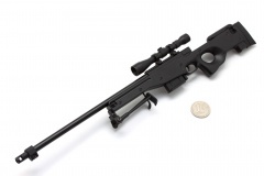 Модель сувенирная в виде оружия Microgun LAWP Снайперская винтовка Черная