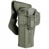 Кобура поворотная с кнопкой Fab Defense MX G-21 SR LH SC-G21SRLHG для Glock 9 (.45) мм Зелёный