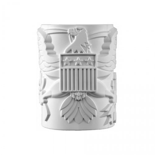 Накладка на рукоятку Fab Defense MOJO Cover Орел со щитом Белый