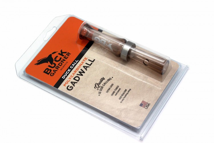 Манок духовой на серую утку Buck Gardner Gadwall Call GAD-SMK Дымчатый