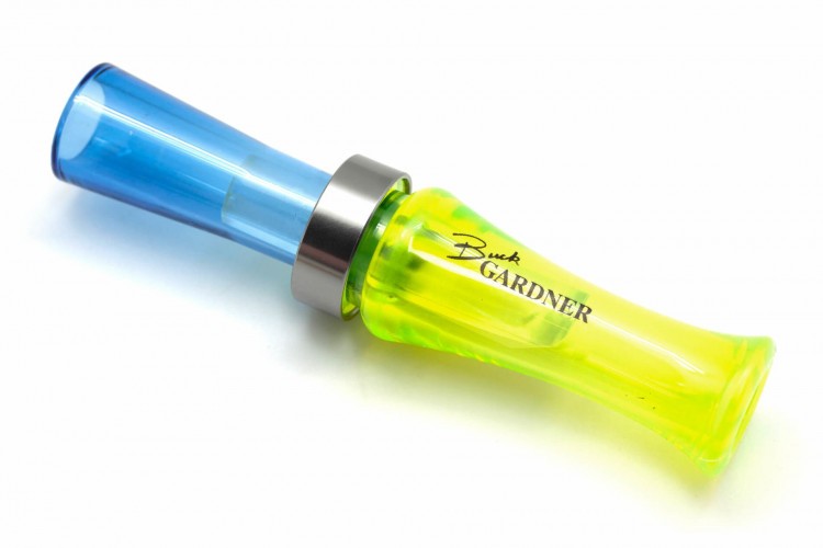 Манок духовой на утку крякву Buck Gardner Mallard Magic Cajun Style Ring MMG-FG-BLU Реактор / Синий