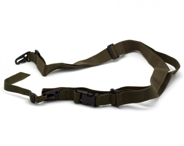 Тактический 1-2-3 точечный ремень - хаки