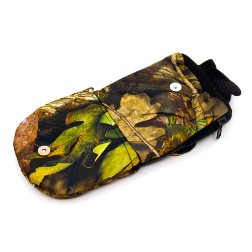 Рукавицы Стикхант Сибирь Про зимние непромокаемые трансформеры Лес осенний