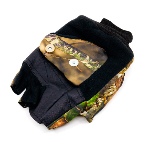 Рукавицы Стикхант Сибирь Про зимние непромокаемые трансформеры Лес осенний