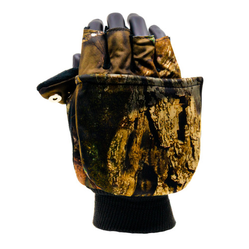 Рукавицы Стикхант Сибирь Про зимние непромокаемые трансформеры Лес осенний