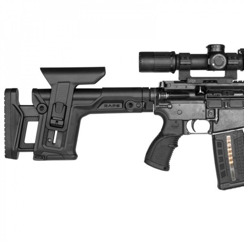 Приклад телескопический Fab Defense RAPS со встроенным упором Зелёный