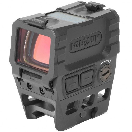 Прицел коллиматорный Holosun AEMS 1X28X23 IR FP WP (AEMS 211301) Закрытый Circle DOT 2/65 MOA