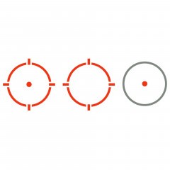 Прицел коллиматорный Holosun AEMS 1X28X23 IR FP WP (AEMS 211301) Закрытый Circle DOT 2/65 MOA