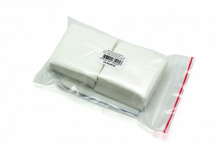 Патч-салфетка фланелевый для чистки оружия ЧИСТОGUN 60x60-50 | Кал. 12-28 | 60х60 мм Белый 50 шт