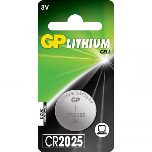 Батарейки литиевые GP Lithium CR2025 Тип CR2025 3V 150 мАч 1 шт