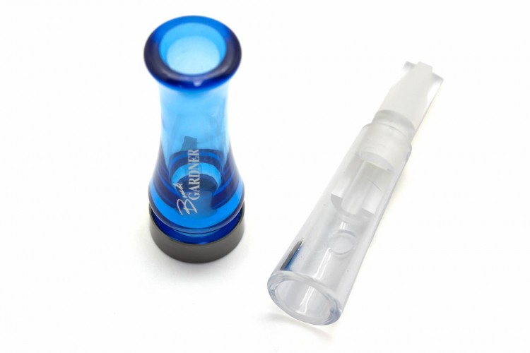 Манок духовой на утку чирок 3 в 1 Buck Gardner Teal BWT-CBLU Синий / Прозрачный