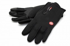 Перчатки тактические RusForce Tactical Sport демисезонные непромокаемые полноразмерные I-Touch Черный