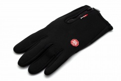 Перчатки тактические RusForce Tactical Sport демисезонные непромокаемые полноразмерные I-Touch Черный