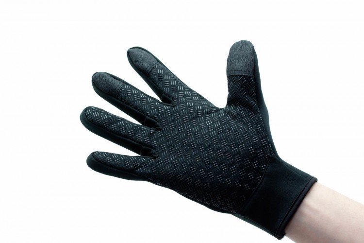 Перчатки тактические RusForce Tactical Sport демисезонные непромокаемые полноразмерные I-Touch Черный