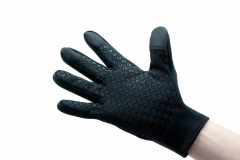 Перчатки тактические RusForce Tactical Sport демисезонные непромокаемые полноразмерные I-Touch Черный