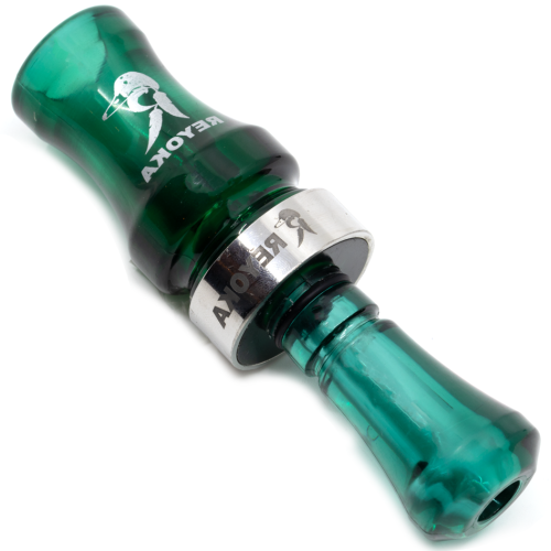 Манок духовой на утку крякву Reyoka Ordek Bir 1 лепесток Зелёный