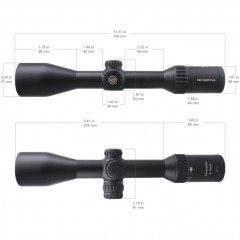 Прицел оптический Vector Optics Continental X6 3-18X50 IR SFP FP WP (SCOL-X21P) Сетка MOA