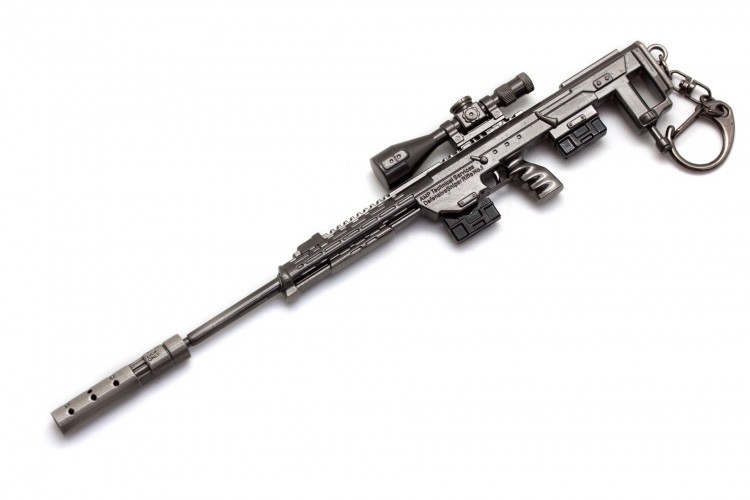 Брелок Microgun M Снайперская винтовка AMP DSR-1 Серый