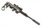 Брелок Microgun M Снайперская винтовка AMP DSR-1 Серый