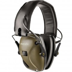 Наушники активные стрелковые Awesafe GF01LG 22-82 ДБ с чехлом Хаки