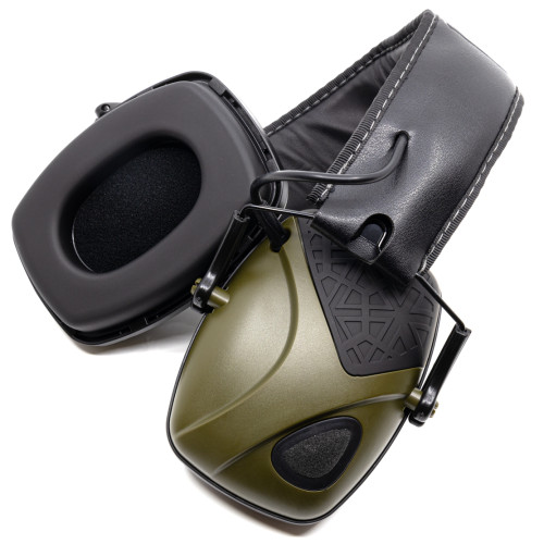 Наушники активные стрелковые Awesafe GF01LG 22-82 ДБ с чехлом Хаки