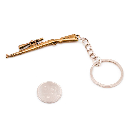 Брелок Microgun XS Винтовка Mauser 98 Золотой