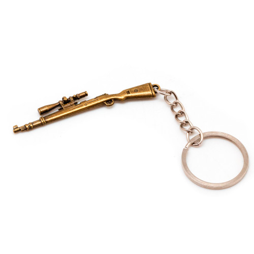 Брелок Microgun XS Винтовка Mauser 98 Золотой